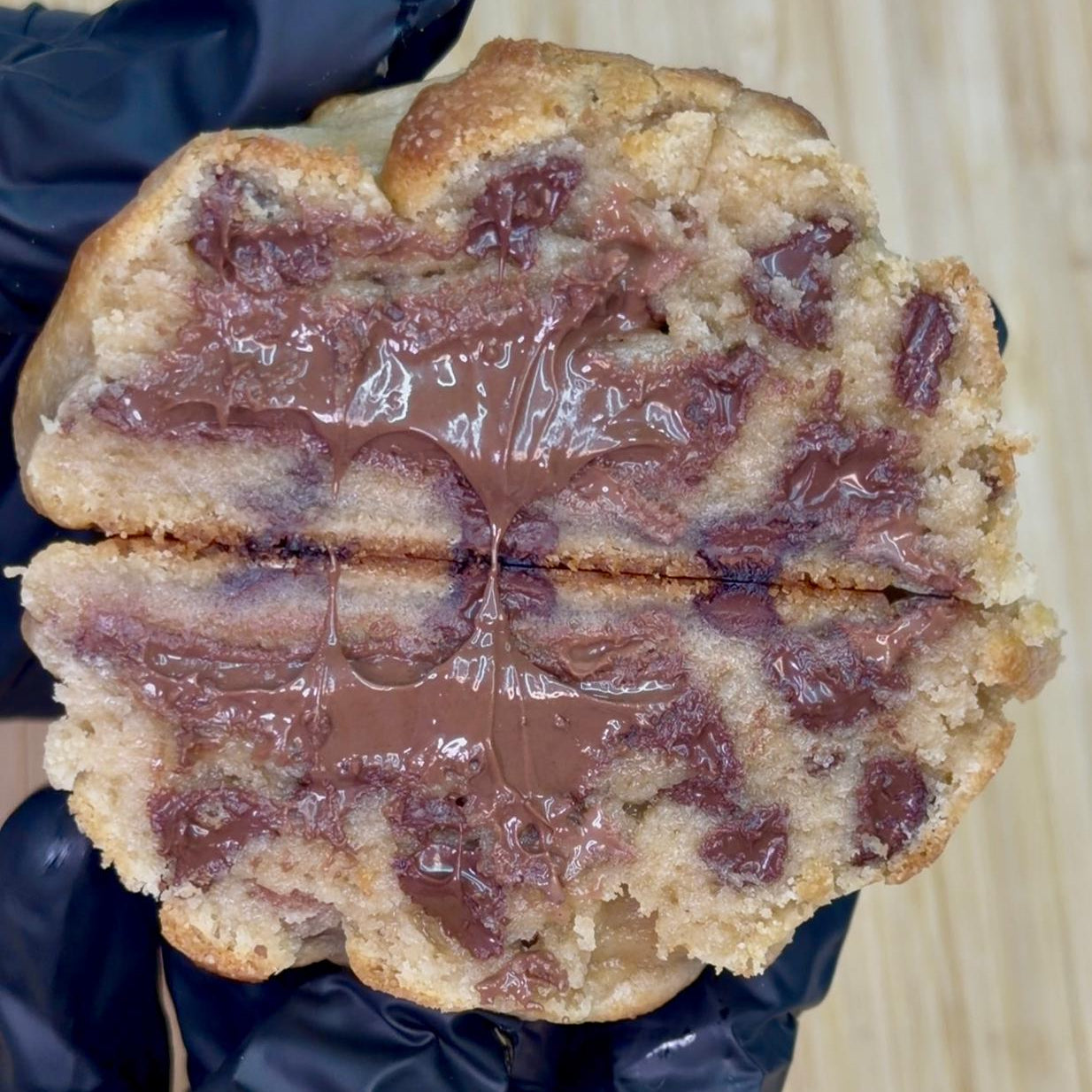 Chocolate chip Nutella - Chunky Cookies Creations