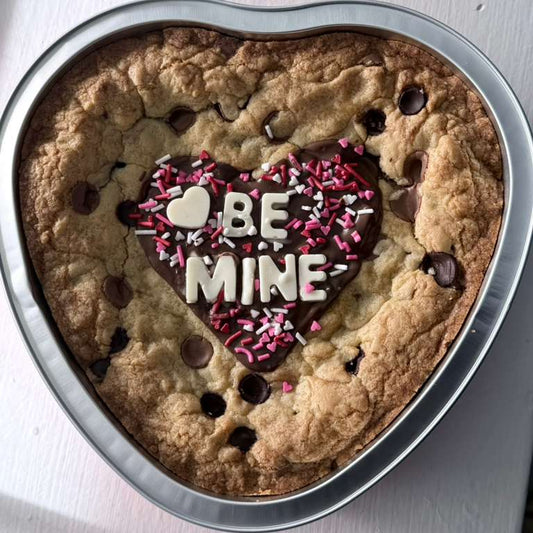 Nutella Stufed Cookie Cake Be Mine 